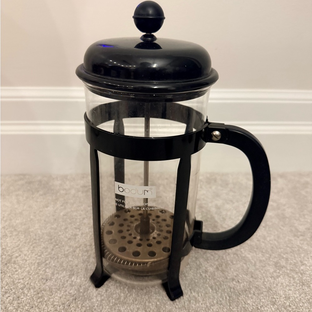 Bodum Black French Press Coffee Brewer